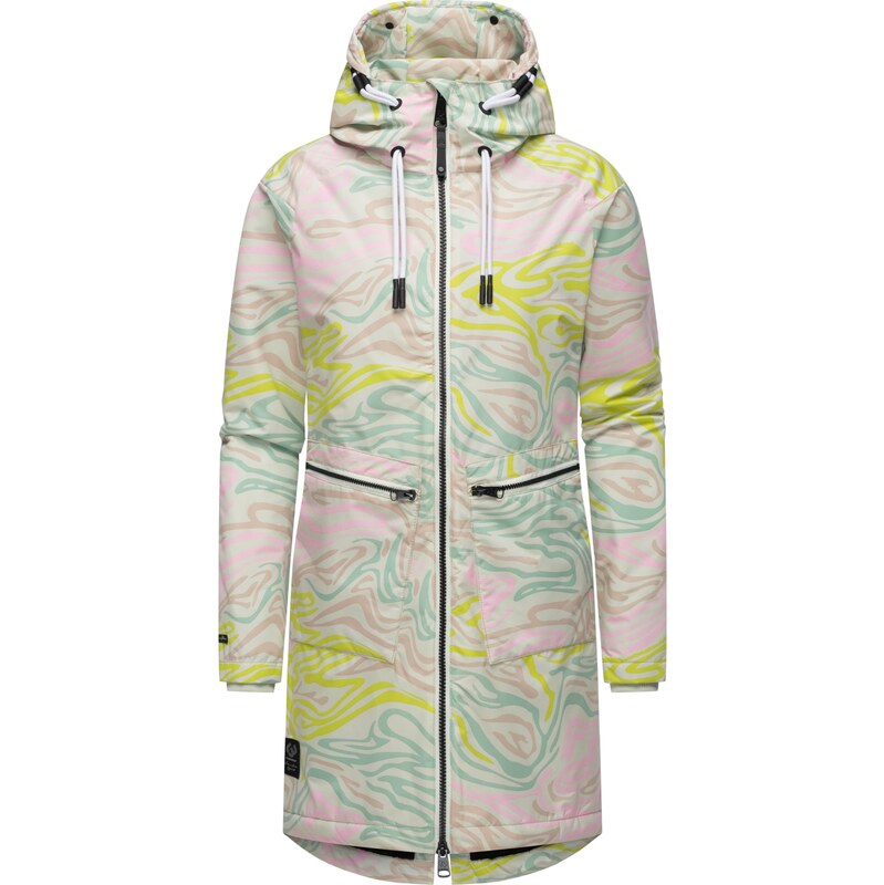 Ragwear Funkčný kabát Holstic limetková / mätová / pastelovo zelená / 58306437