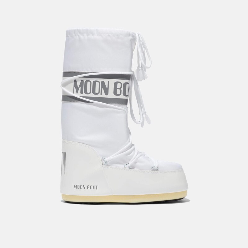 Dámske biele snehule Moon Boot Icon Nylon 65262233