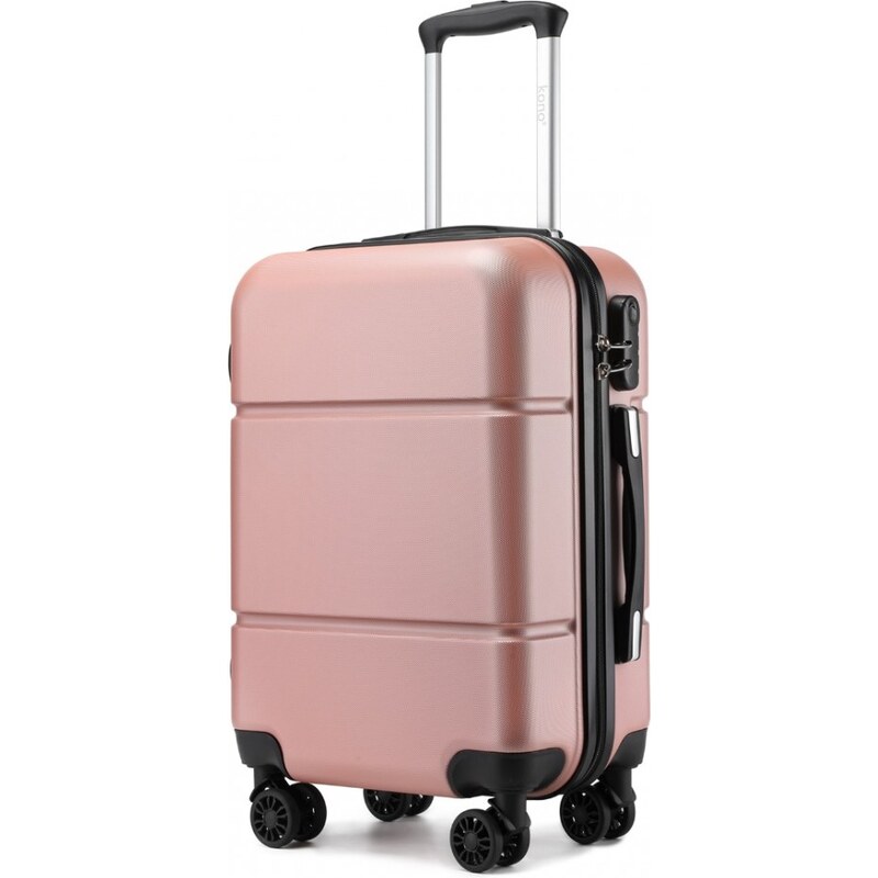 KONO Kufor - praktický na cesty, ABS s kolieskami, ver.2, telový 58254209