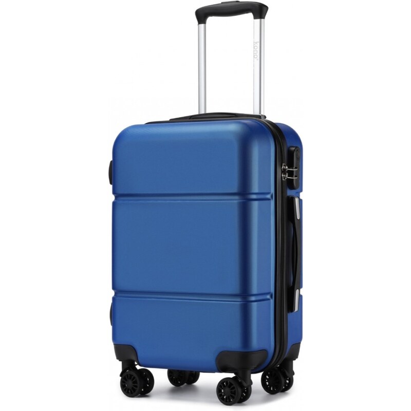 KONO Kufor - praktický na cesty, ABS s kolieskami, ver.2, tmavomodrý 58254208