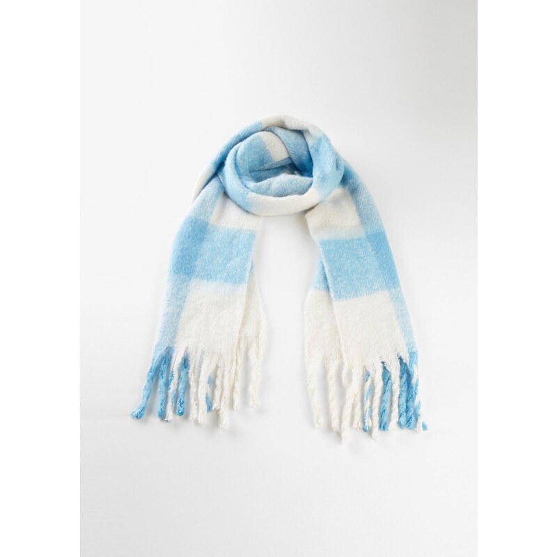 bonprix Šál, farba modrá 58256395