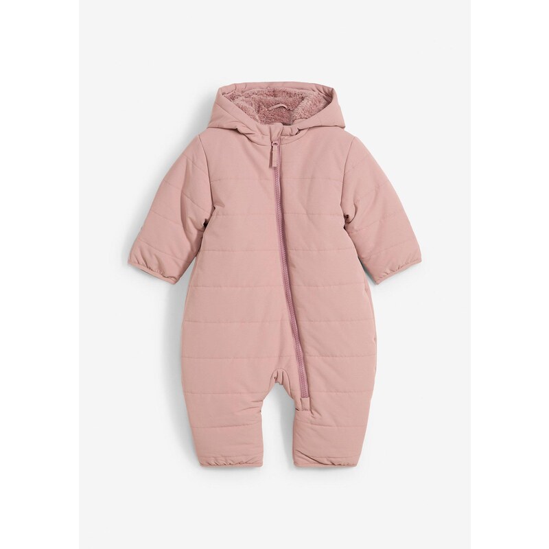 bonprix Detské otepľovačky s kožušinkovou podšívkou, farba ružová 58272111