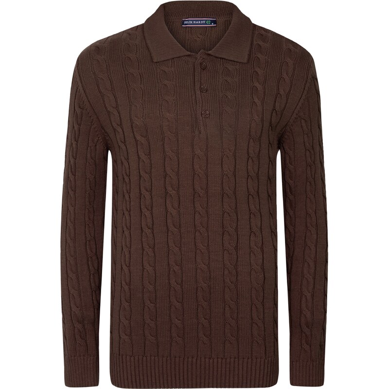 Felix Hardy Sveter hnedá 58259194