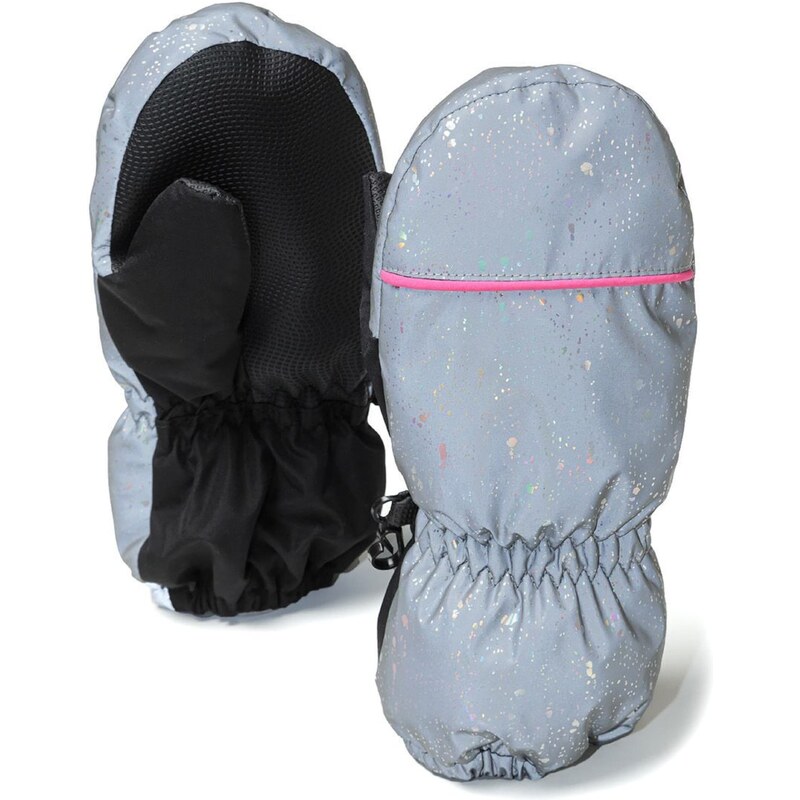 MINOTI Rukavice čierna / strieborná 58259203