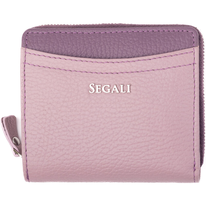 SEGALI Dámska kožená peňaženka 7544 B orchid/rose 66592355
