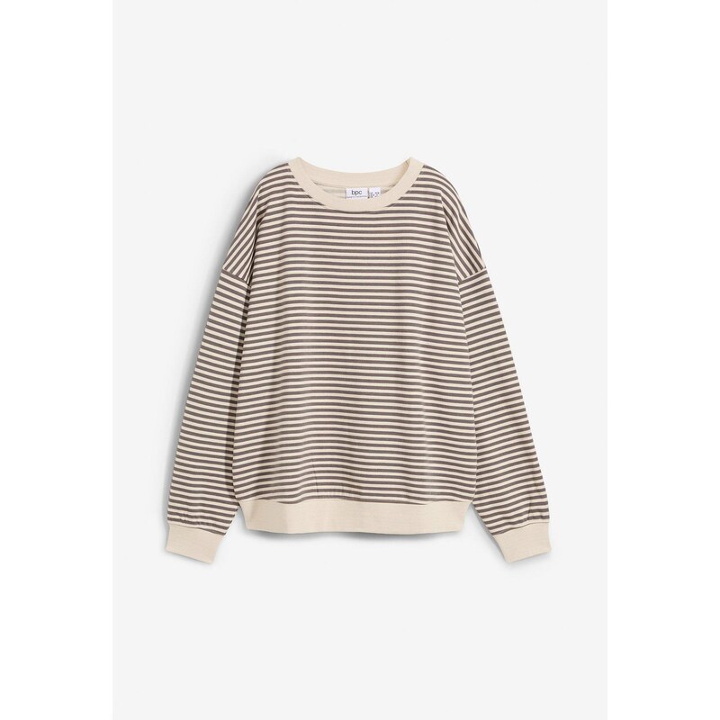 bonprix Oversize-mikina, farba šedá 58271685