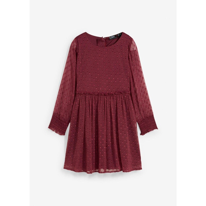 bonprix Šifónové šaty, farba červená 58271901