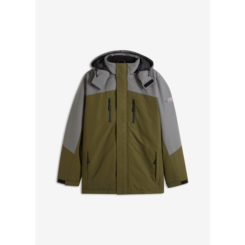 bonprix Funkčná bunda, nepremokavá, s odnímateľnou kapucňou, farba 58272172