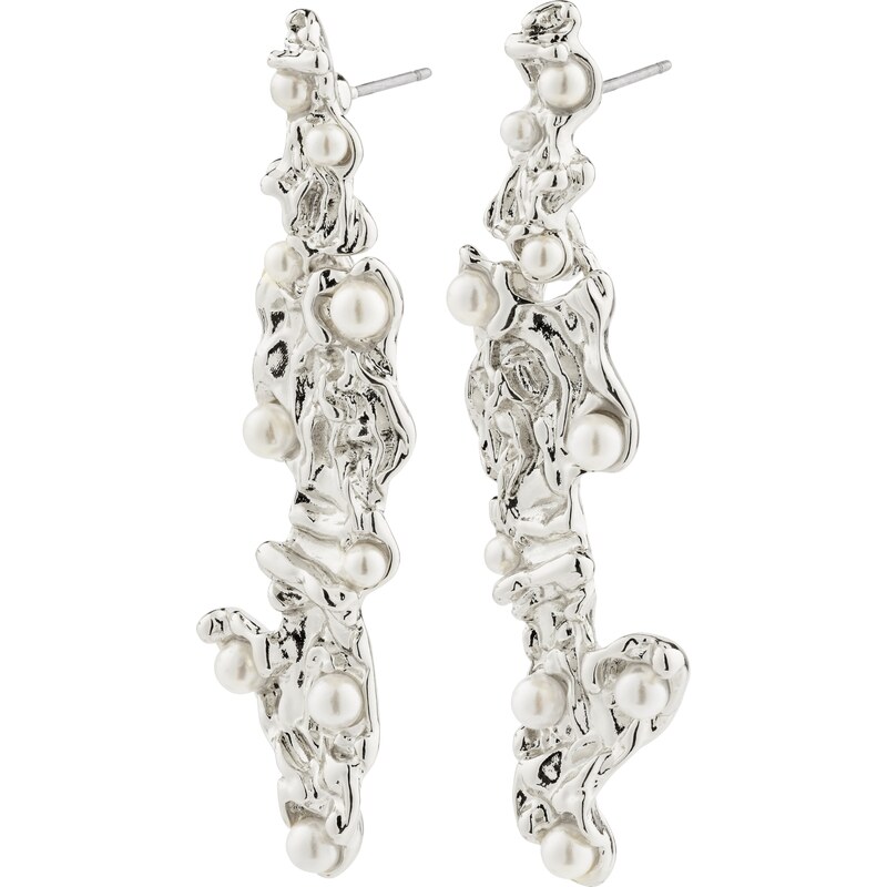 Pilgrim Náušnice Jude strieborná 58275939