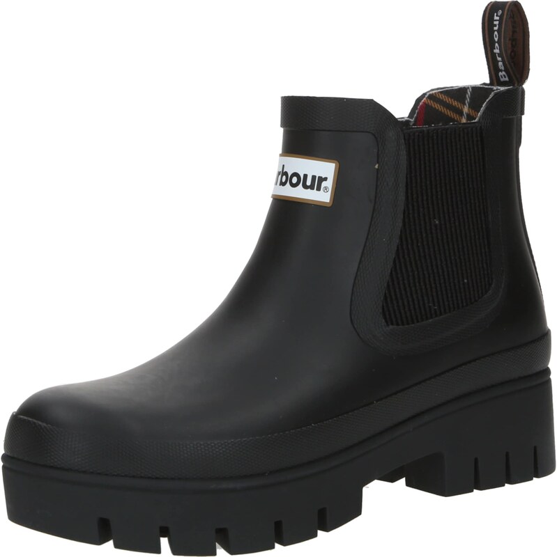 Barbour Gumáky Halton čierna / biela 58490245