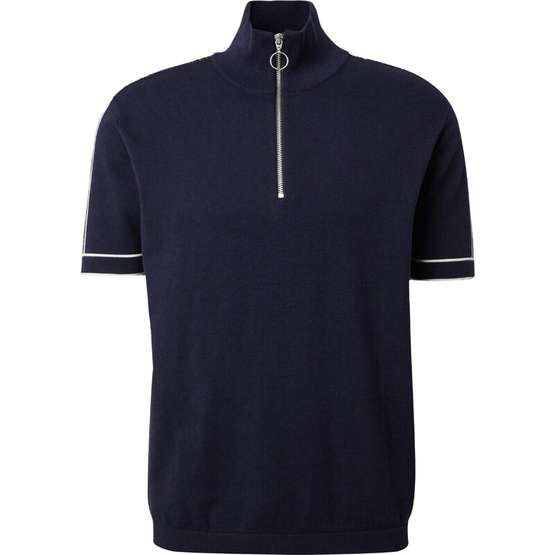 Guido Maria Kretschmer Men Sveter Francesco námornícka modrá / biela 58421812