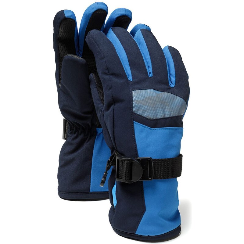 MINOTI Rukavice modrá / sivá 58275981