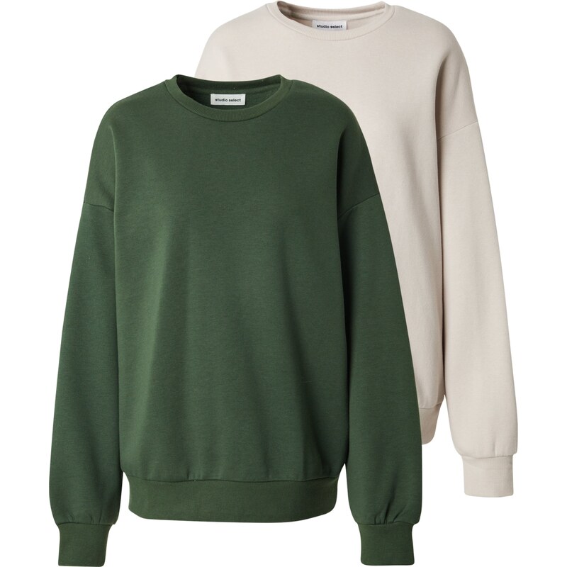 studioselect Mikina Lotta nebielená / jedľová 58425864