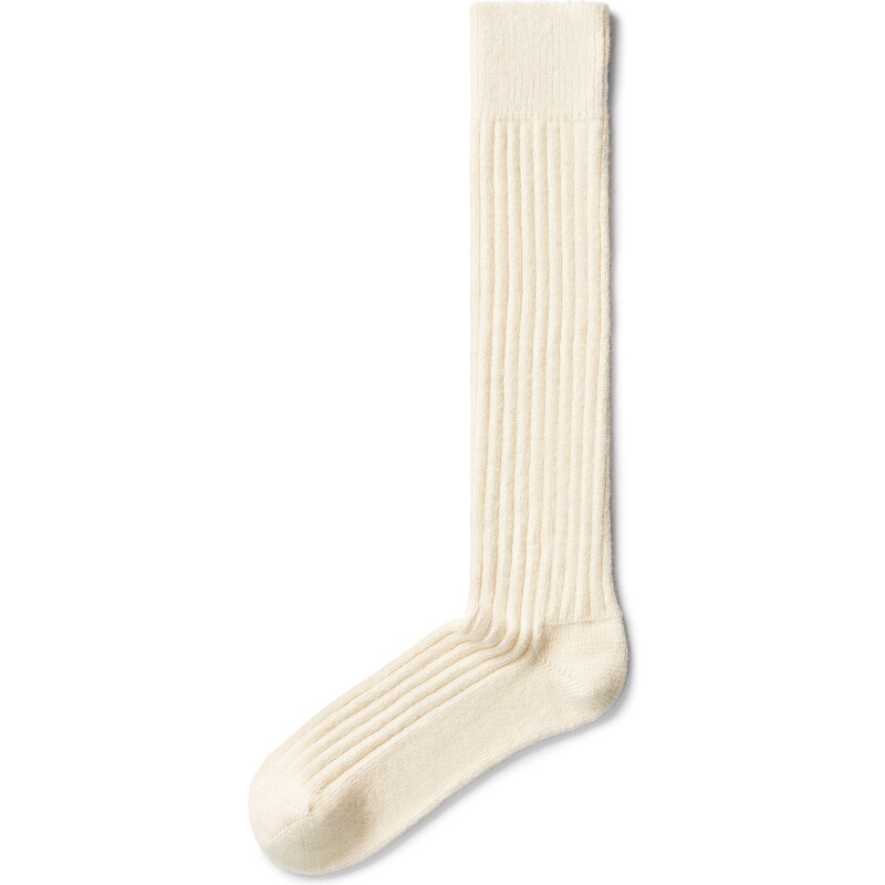 Vlnka Podkolienky s ovčou vlnou Merino so zdravotným lemom biela 58396993