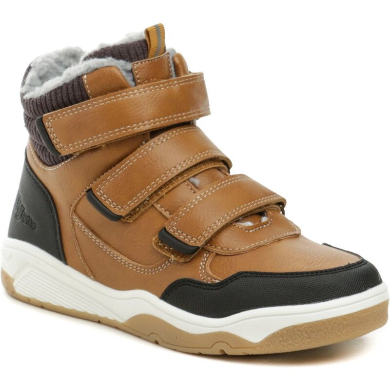 Wojtylko 5Z24130V hnedé chlapčenské zimné topánky 58278485
