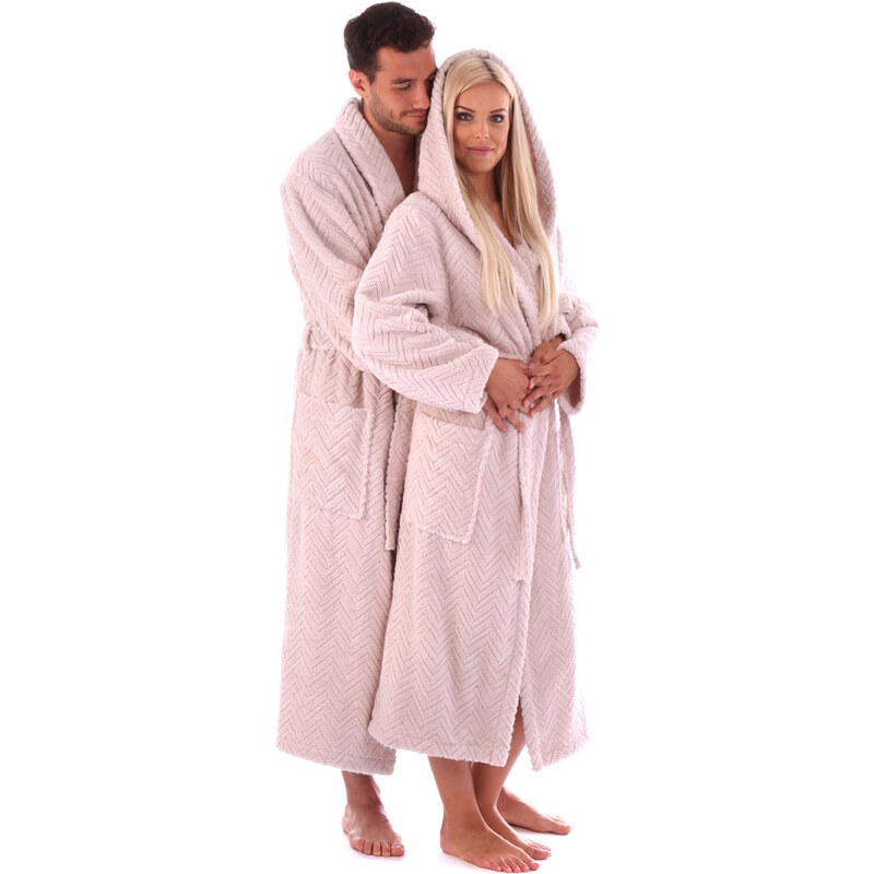 Unisex župan Athena 2116 peanut - Vestis 60298144