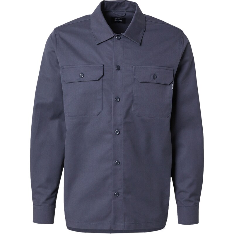 Vintage Industries Košeľa Harris antracitová 58296122