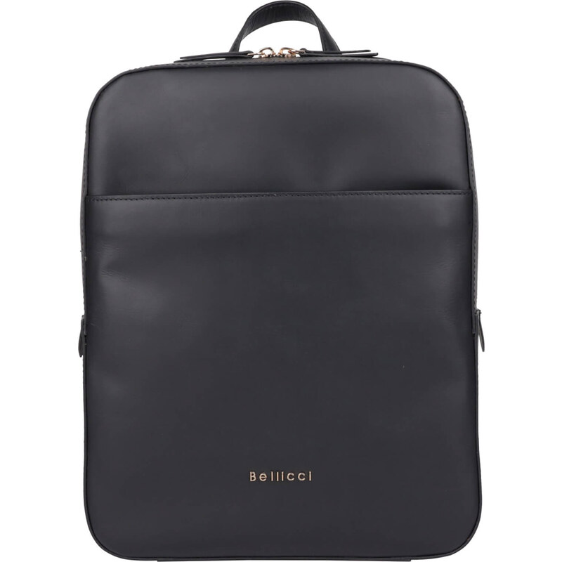 Dámsky kožený batoh Bellicci Miley - čierna 58297922