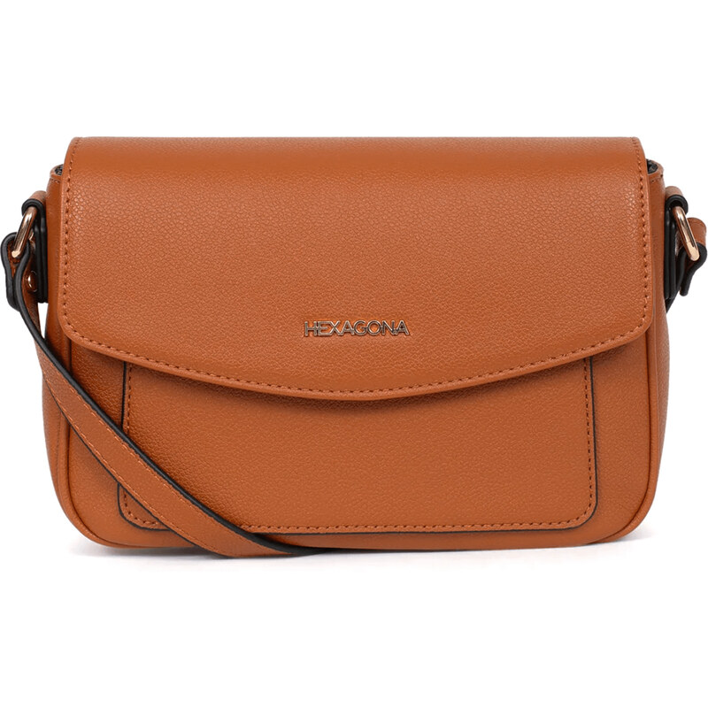 Dámska crossbody kabelka Hexagona Aitana - koňak 58298127