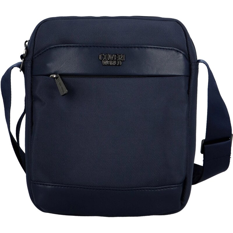Pánska textilná crossbody taška Coveri Honofr, modrá 67195843