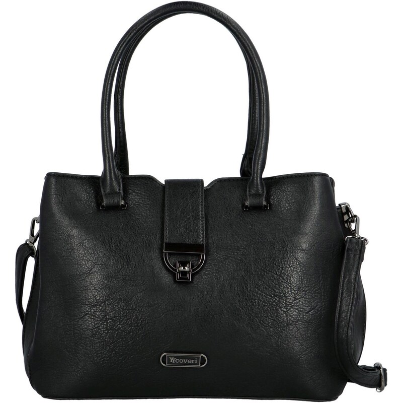 Coveri World Dámska kabelka cez rameno čierna - Coveri Lelanda čierna 58324732