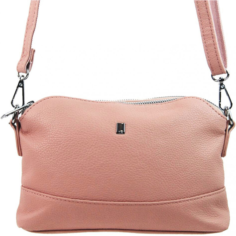 BELLA BELLY Ružová crossbody dámska kabelka s tromi oddielmi 5414-BB 58300313