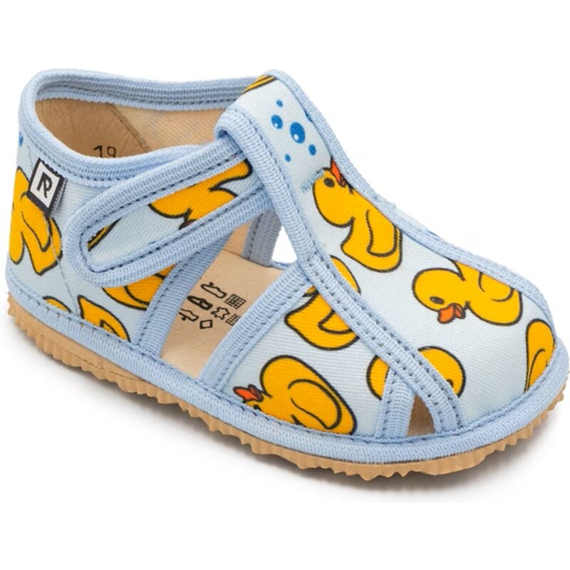 Papučky RAK modré kačičky 58445818