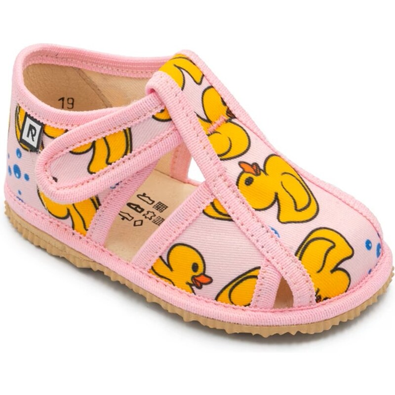 Papučky RAK ružové kačičky 58445819