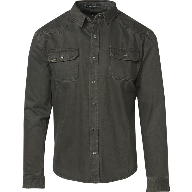 KOROSHI Košeľa tmavozelená 58306093