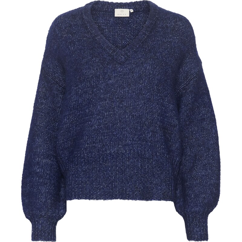 Kaffe Sveter modrá melírovaná 58306292