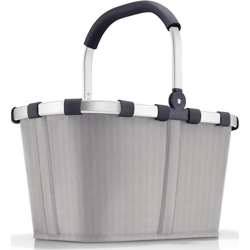 Skladací nákupný košík Reisenthel Carrybag Herringbone Grey 58307211