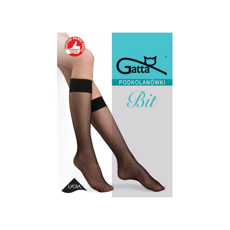 Dámske sieťované podkolienky Gatta Bit kabaretka 35527015