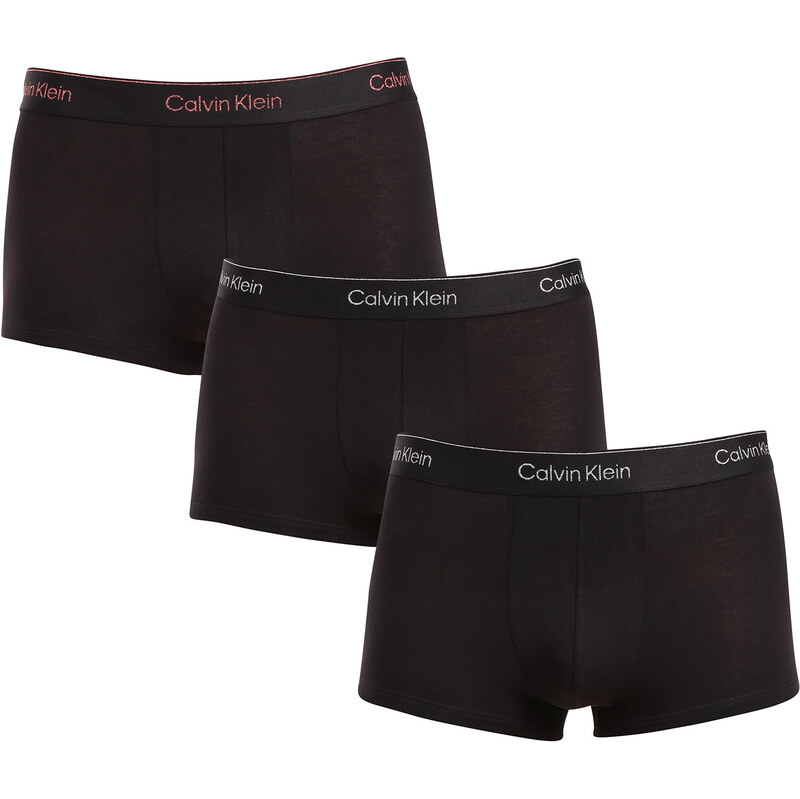 3PACK pánske boxerky Calvin Klein čierne (NB4076A-Q6A) 58315426