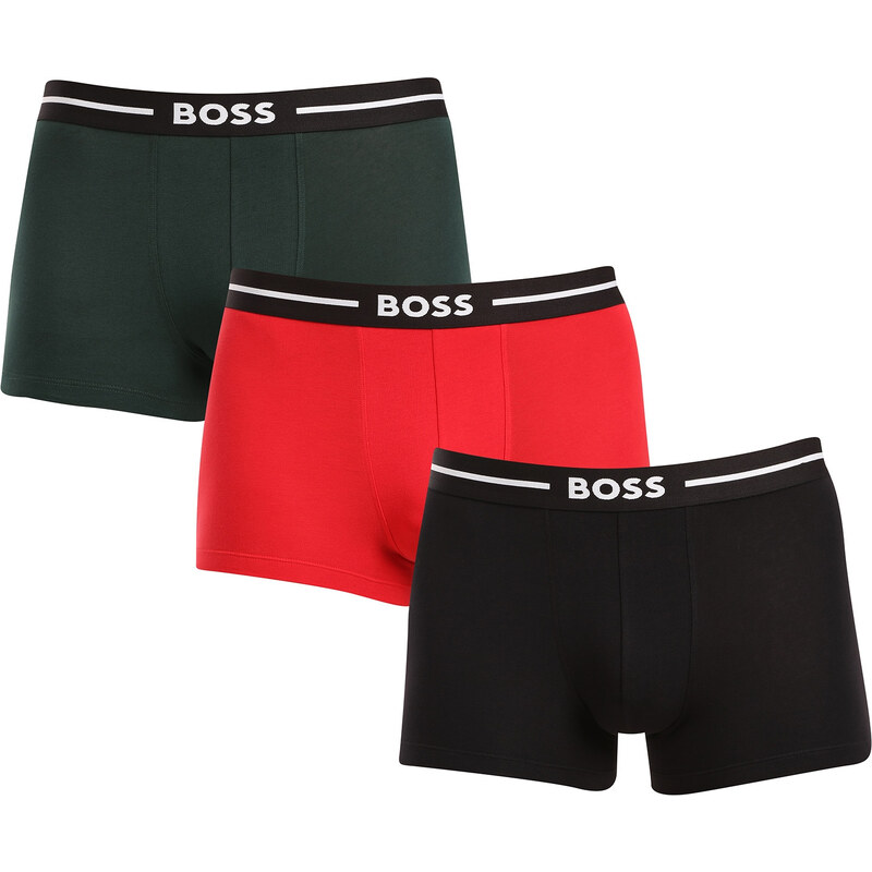 3PACK pánske boxerky BOSS viacfarebné (50517833 980) 58312797