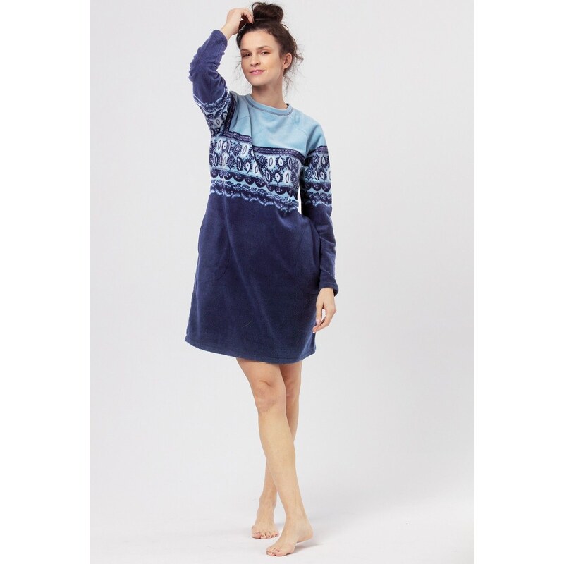 Dámska teplá košeľa Key LHD 893 67530798