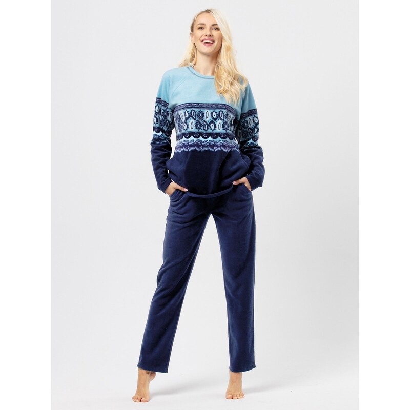 Dámske teplé pyžamo Key LHS 893 58315400