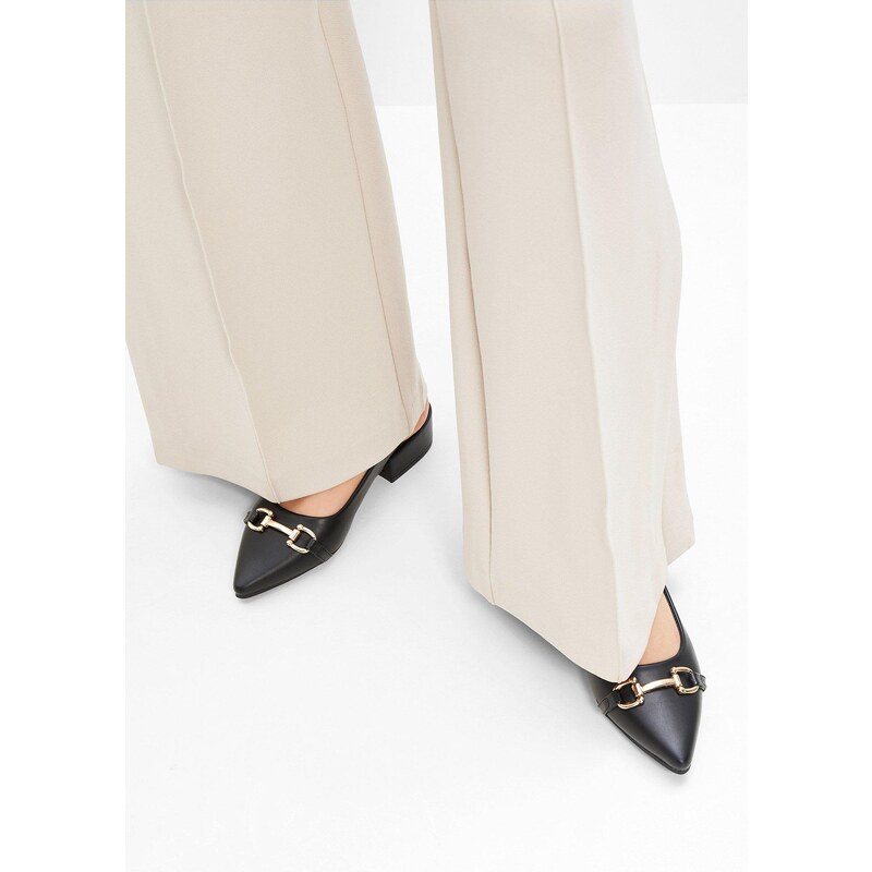 bonprix Lodičky Sling, farba čierna 50408538