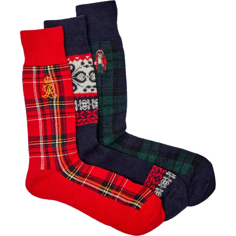 POLO RALPH LAUREN Ponožky 3-balenie | s prímesou vlny 58314330