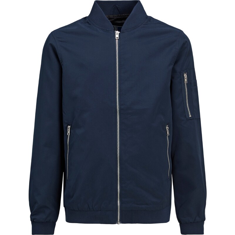 Jack & Jones Junior Prechodná bunda JJERush námornícka modrá 22617636