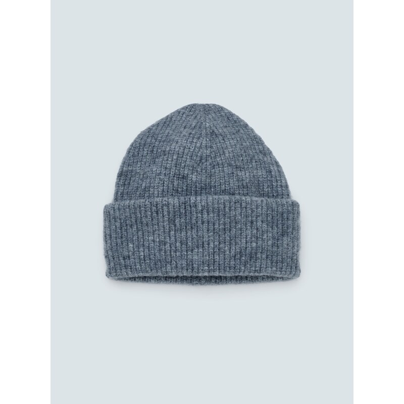 EDITED Čiapky Reza sivá melírovaná 58425223