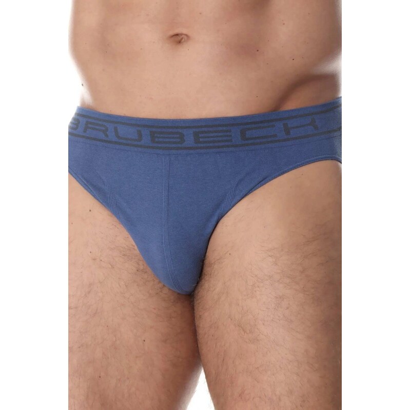 BRUBECK Pánske slipy 00290A blue 58325558