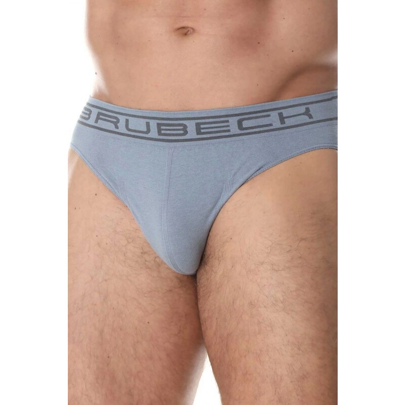 BRUBECK Pánske slipy 00290A steel 58325559