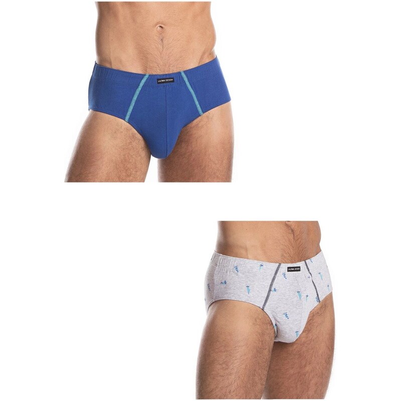 LAMA Pánske slipy 2 pack 980CL 2-pak 58325658