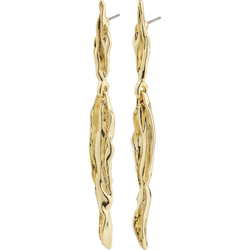 Pilgrim Náušnice Feel zlatá 58337109