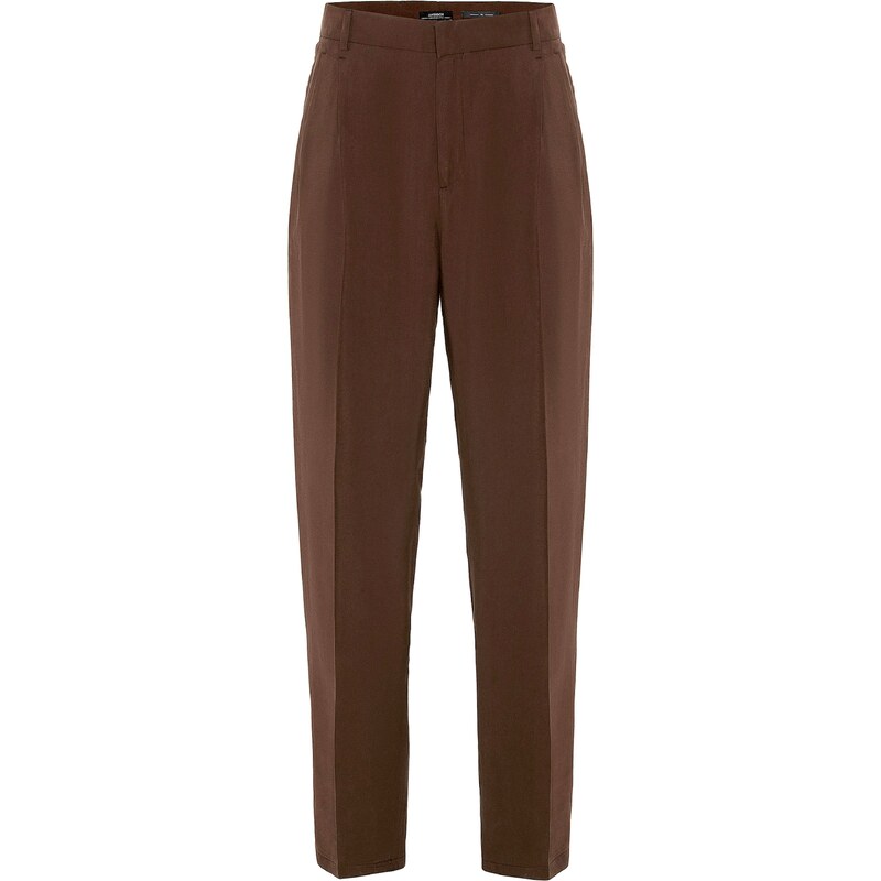 Antioch Plisované nohavice hnedá 61973933