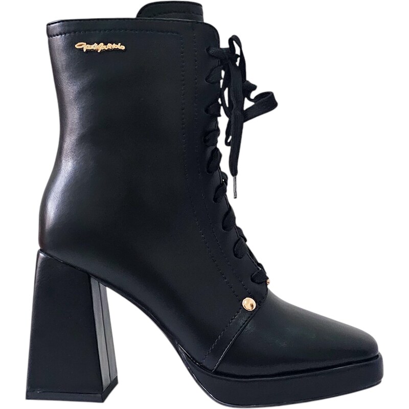 Členkové čižmy Gai Mattiolo Gioia Black 58350437