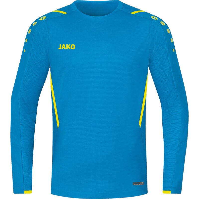 JAKO Športová mikina modrá / žltá 67772507