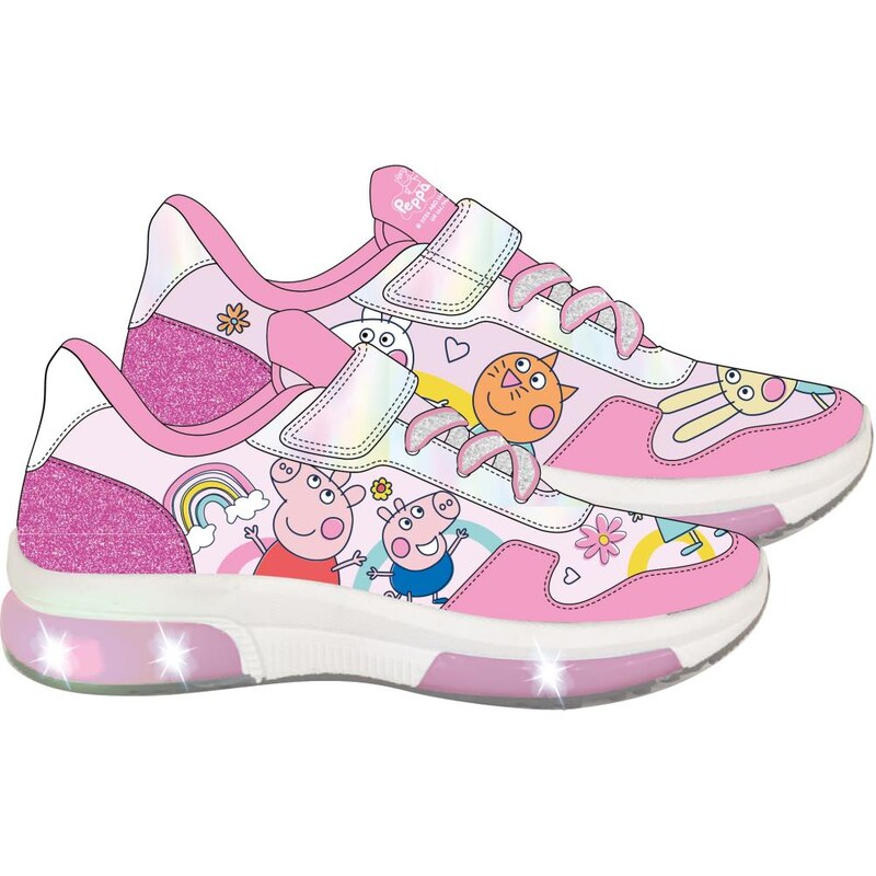 SPORTY SHOES PVC SOLE WITH LIGHTS PEPPA PIG 58356162