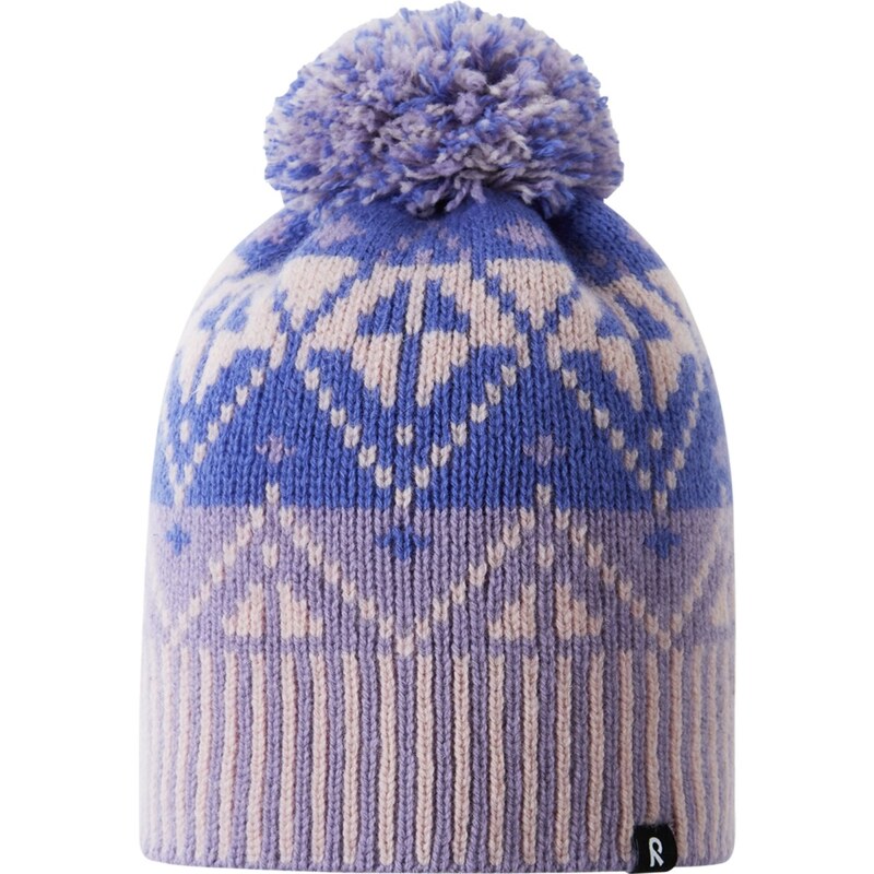 Detská zimná čiapka Reima Pohjoinen fialová 58355135