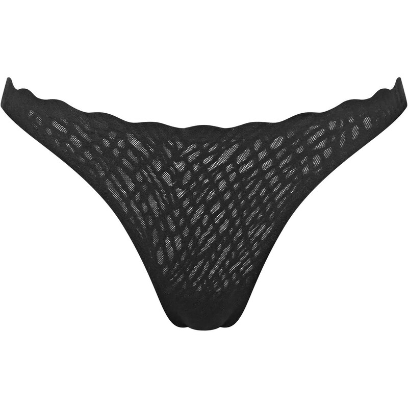Dámske tangá ZERO Feel Bliss String - BLACK - black 0004 - SLOGGI 61447382